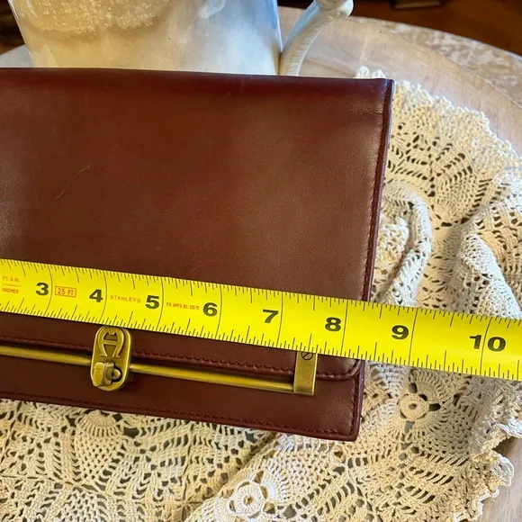 Vintage Aigner Clutch - Picture 9 of 12